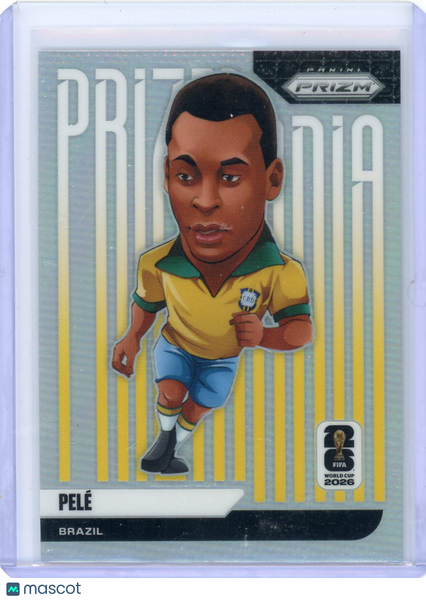 Pelé - 2026 Panini Prizm FIFA World Cup Prizmania CASE HIT