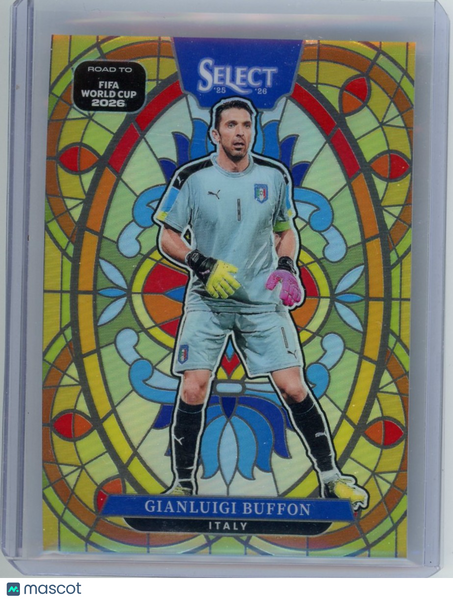 Gianluigi Buffon - 2026 Panini Select Road to FIFA World Cup 2026 Stained Glass