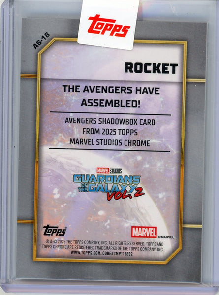 2025 Topps Marvel Studios Chrome Shadowbox #AS-18