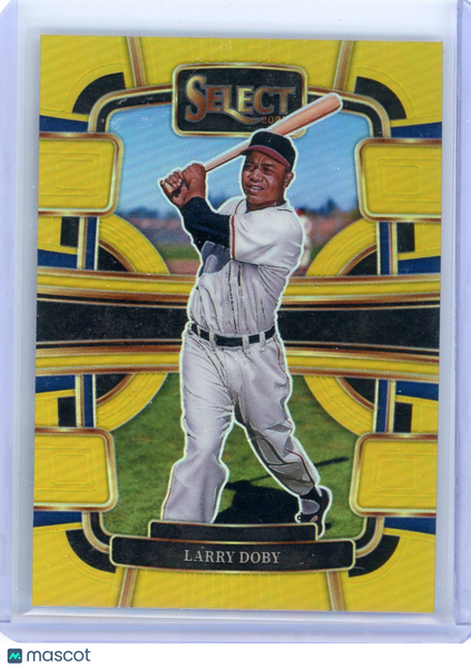 Larry Doby - 2024 Panini Select Baseball Gold Prizm 01/10