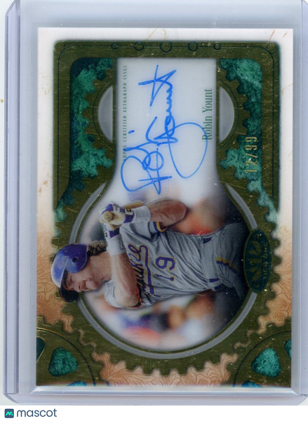 Robin Yount - 2026 Topps Tier One Auto 12/99