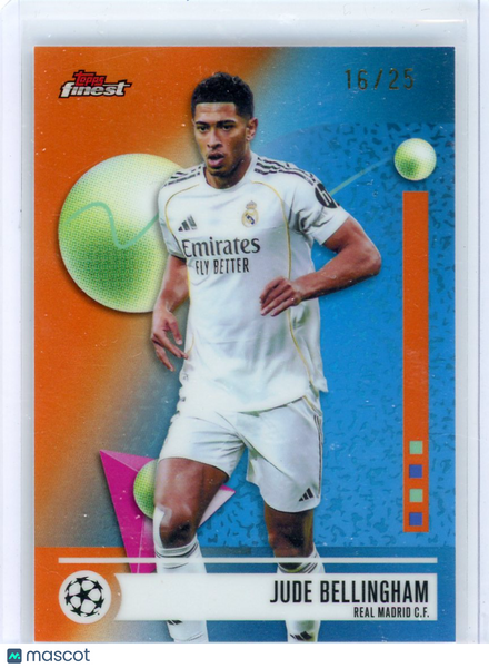 Jude Bellingham - 2026 Topps Finest Orange 16/25