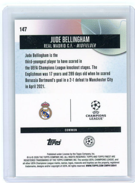 Jude Bellingham - 2026 Topps Finest Orange 16/25