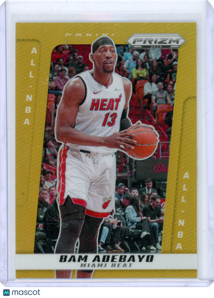 Bam Adebayo - 2025 Panini Prizm Deca Gold 3/10