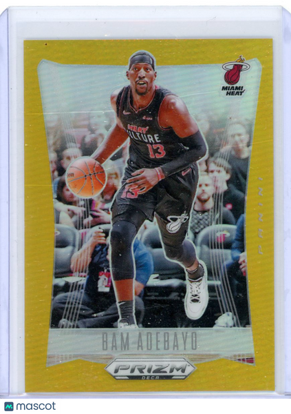 Bam Adebayo - 2024 Panini Prizm Deca Gold 08/10