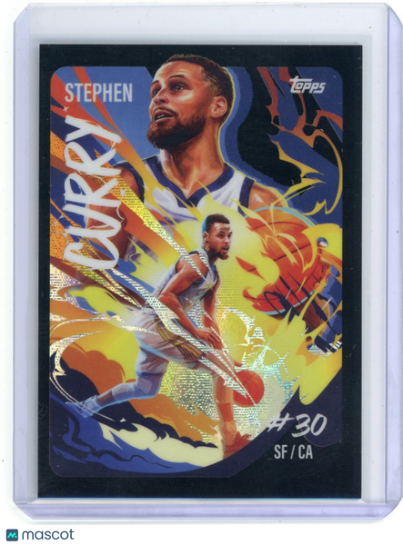 Stephen Curry - 2025-26 Topps Chrome Basketball Ultra Violet All Stars UVAS-3