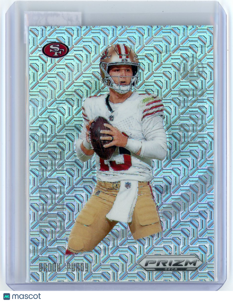Brock Purdy - 2025 Panini Prizm Football Deca Downtown Bound Mojo 04/30 #22