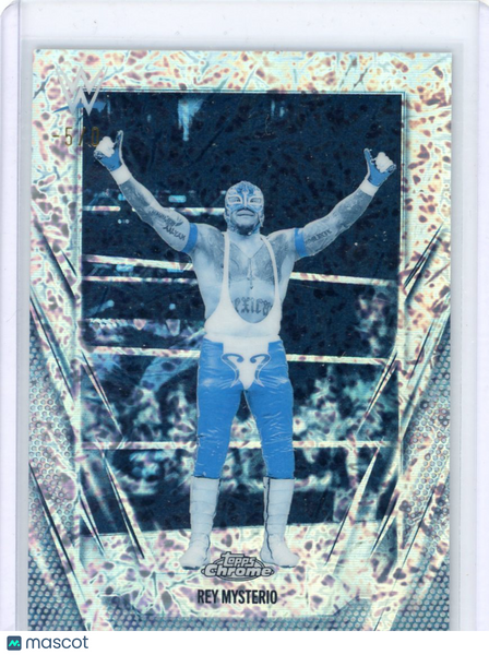Rey Mysterio - 2026 Topps Chrome WWE Frozen Fractor 0/-5
