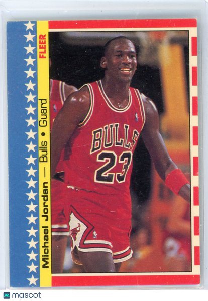 Michael Jordan - 1986 Fleer Stickers