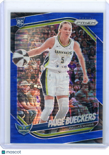 Paige Bueckers - 2025 Panini Prizm WNBA Blue Pulsar RC 140/199