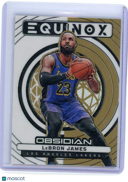 LeBron James - 2025 Panini Obsidian Equinox Bronze 22/60
