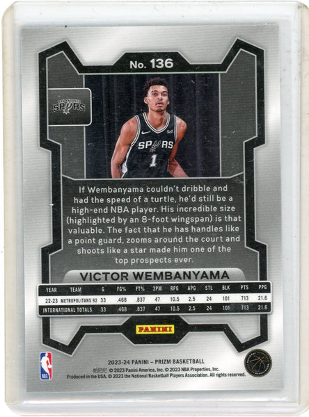 Victor Wembanyama - 2023 Panini Prizm RC