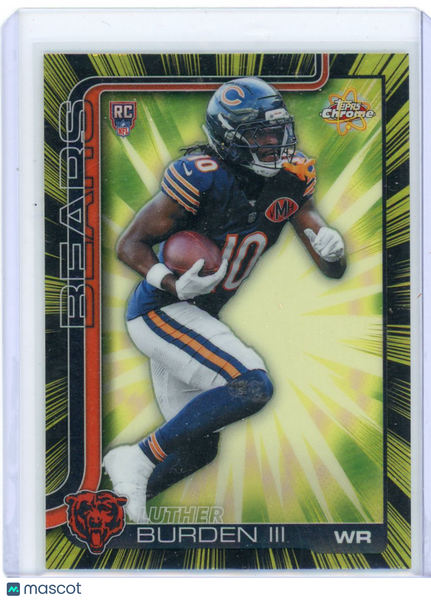 Luther Burden III - 2025 Topps Chrome Radiating Rookies  RC