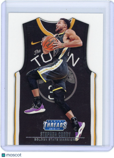 Stephen Curry - 2019 Panini Threads Statement Jersey #214