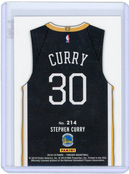 Stephen Curry - 2019 Panini Threads Statement Jersey #214