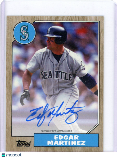 Edgar Martinez - 2022 Topps Industry Conference Autograph