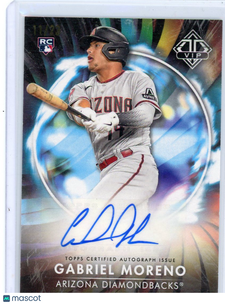 Gabriel Moreno - 2023 Topps Transcendent Collection VIP Autographs 11/23 RC