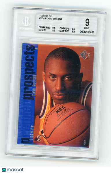 Kobe Bryant - 1996-97 SP Premier Prospects Upper Deck Rookie #134