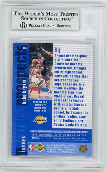 Kobe Bryant - 1996-97 SP Premier Prospects Upper Deck Rookie #134