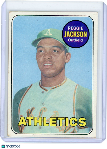 Reggie Jackson - 1969 Topps Rookie #260
