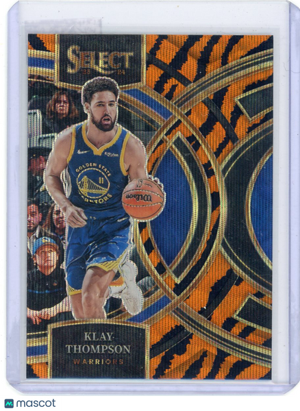 Klay Thompson - 2023-24 Panini Select Tiger Stripe Premier #198 GS Warriors