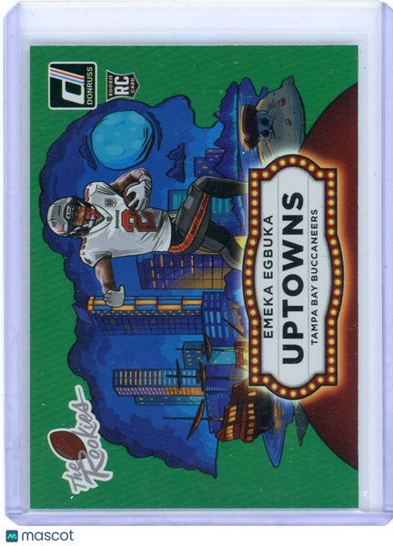 Emeka Egbuka - 2025 Donruss Green Rookie Uptowns The Rookies