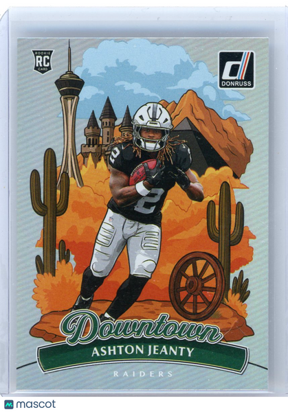 Ashton Jeanty - 2025 Panini Donruss Football Downtown Rookie