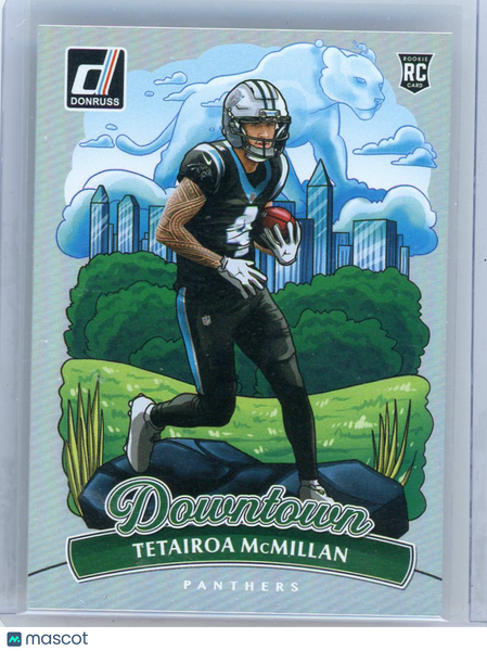 Tetairoa McMillan - 2025 Donruss Downtown Panini Rookie