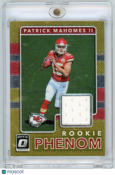 Patrick Mahomes II - 2017 Donruss Optic Rookie Phenoms Patch