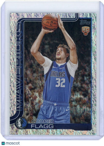 Cooper Flagg - 2025-26 Topps Flagship Basketball Holo Foil Rookie #201 Dallas