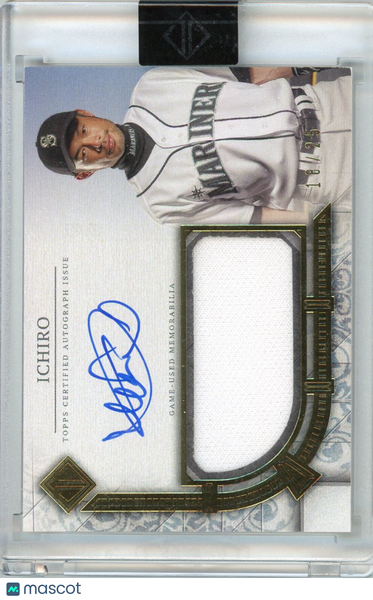 Ichiro - 2024 Topps Transcendent Collection Autograph Relic Variation 18/25