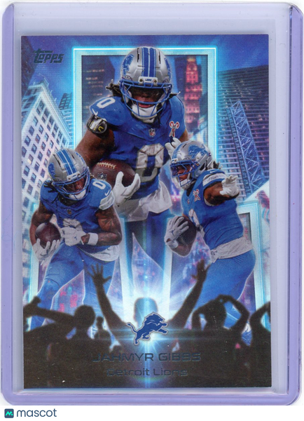 Jahmyr Gibbs - 2026 Topps Flagship Billboard Material