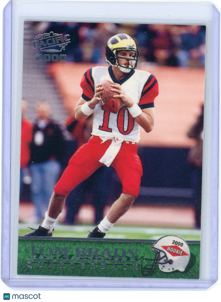 Tom Brady - 2000 Pacific Football Rookie #403