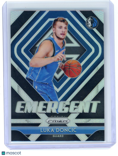 Luka Dončić - 2018-19 Panini Prizm Emergent Rookie Silver #3