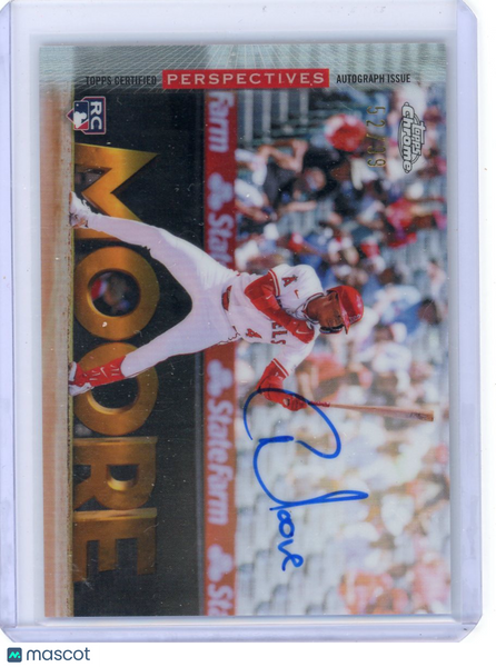 Christian Moore - 2026 Topps Chrome Perspectives Rookie Auto 52/99