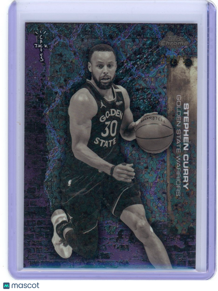 Stephen Curry - 2025 Topps Chrome Cactus Jack Mini Diamond /75