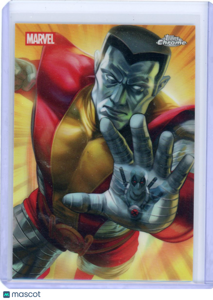 Deadpool & Colossus - 2025 Topps Chrome Reflections Art Card DE-4