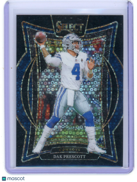 Dak Prescott - 2024 Select Black Prizm 1/1 Disco H2 #38