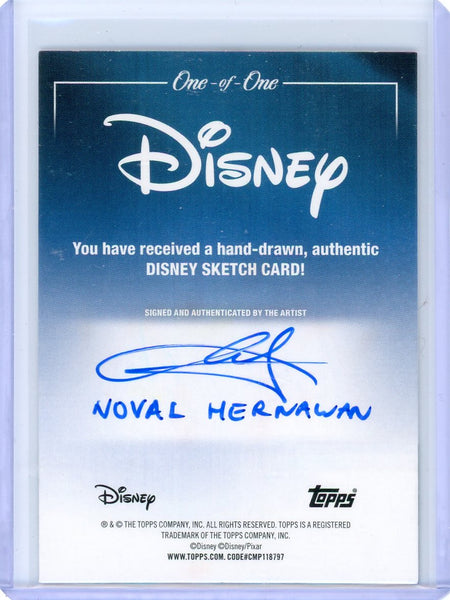 MULAN - 2023 Disney 100 Art Sketch Card 1/1 by NOVAL HERNAWAN