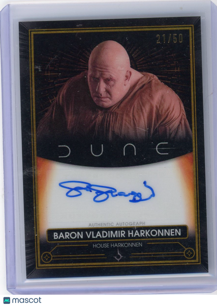 Stellan Skarsgård - 2025 Topps Chrome Dune Baron Harkonnen Auto /50 #A-SS
