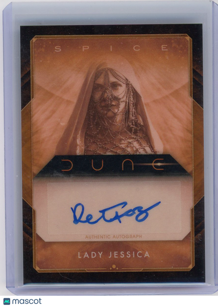 2025 Topps Dune Chrome Collection Rebecca Ferguson Spice Auto #SA-RF