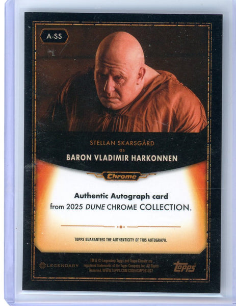 Stellan Skarsgård - 2025 Topps Chrome Dune Baron Harkonnen Auto /50 #A-SS