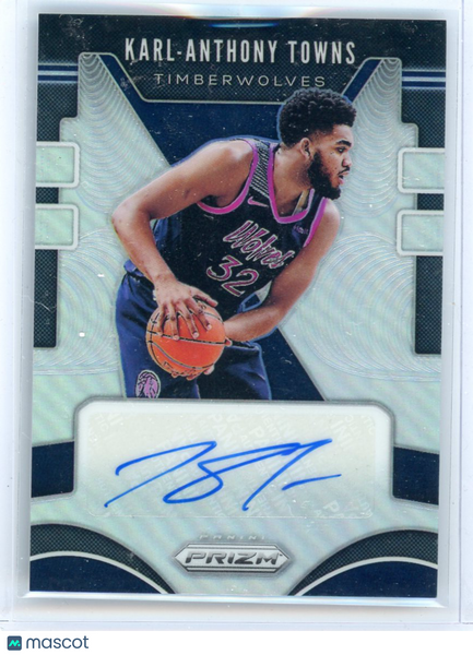 Karl-Anthony Towns - 2019 Panini Prizm Autograph