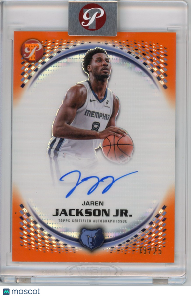 Jaren Jackson Jr. - 2025-26 Topps Pristine Basketball Orange Auto 19/25 PA-JJJ