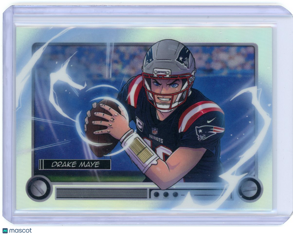 Drake Maye - 2026 Bowman Chrome Football Anime Case Hit SP Topps NFLA-DM