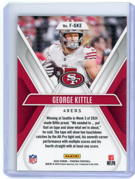 George Kittle - 2025 Panini Phoenix Football Flex SP F-GKE