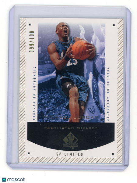 Michael Jordan - 2003 Upper Deck SP Authentic Limited Gold 099/100 Very Rare