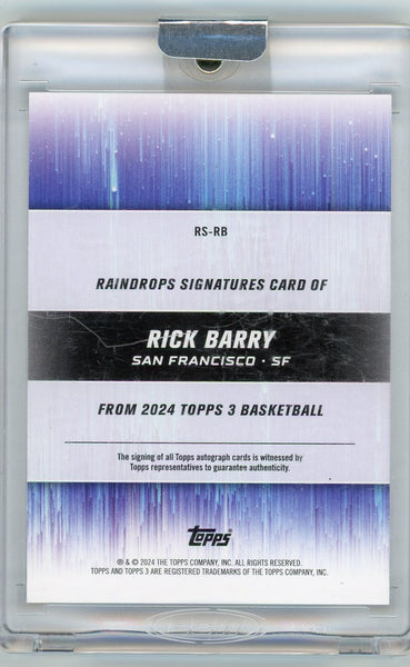 Rick Barry - 2024-25 Topps 3 Basketball 17/25 Rain Drops RS-RB
