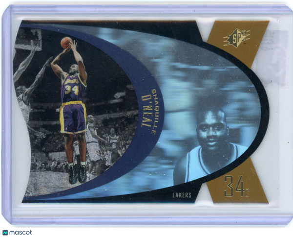 Shaquille O'Neal - 1997 Upper Deck SPx Basketball SPX24 Lakers