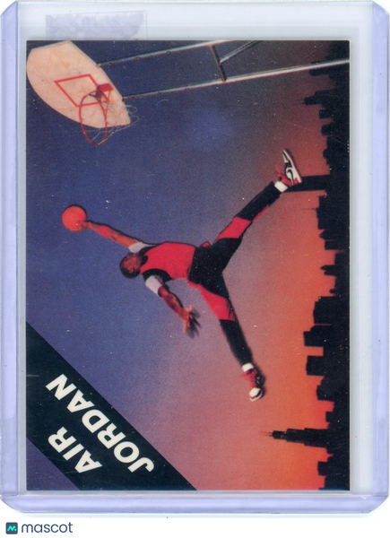 Michael Jordan - 1989 Michael Jordan Air Jordan Nike Promo Jumpman Card